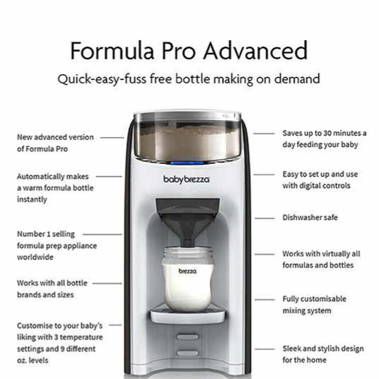 شیرساز بیبی برزا Baby Brezza مدل Formula Pro Advanced