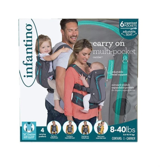 آغوشی اینفانتینو Infantino مدل چهار حالته Multi Pocket